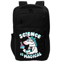 Science Is Magical Lab Unicorn Funny Impact Tech Backpack