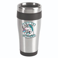 Science Is Magical Lab Unicorn Funny 16oz Travel Tumbler