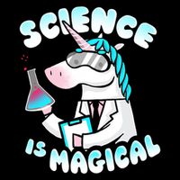Science Is Magical Lab Unicorn Funny 16oz Travel Tumbler