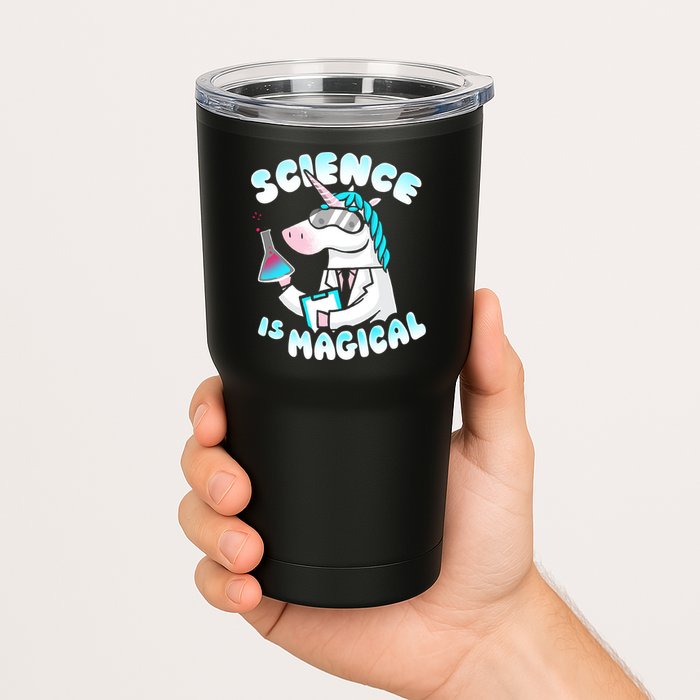 Science Is Magical Lab Unicorn Funny Tumbler