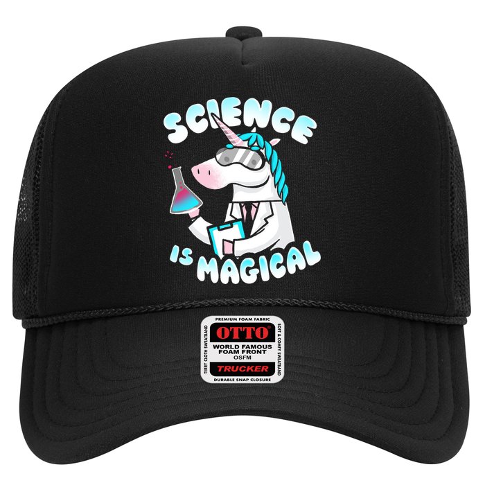 Science Is Magical Lab Unicorn Funny Hat