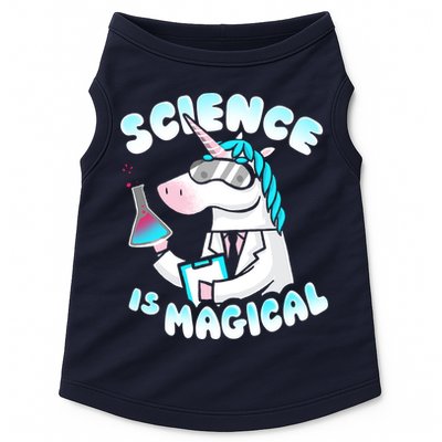 Science Is Magical Lab Unicorn Funny Doggie Tank