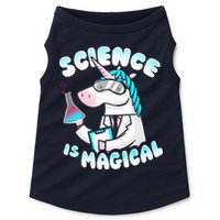 Science Is Magical Lab Unicorn Funny Doggie Tank