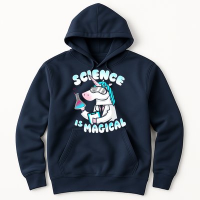 Science Is Magical Lab Unicorn Funny Hoodie