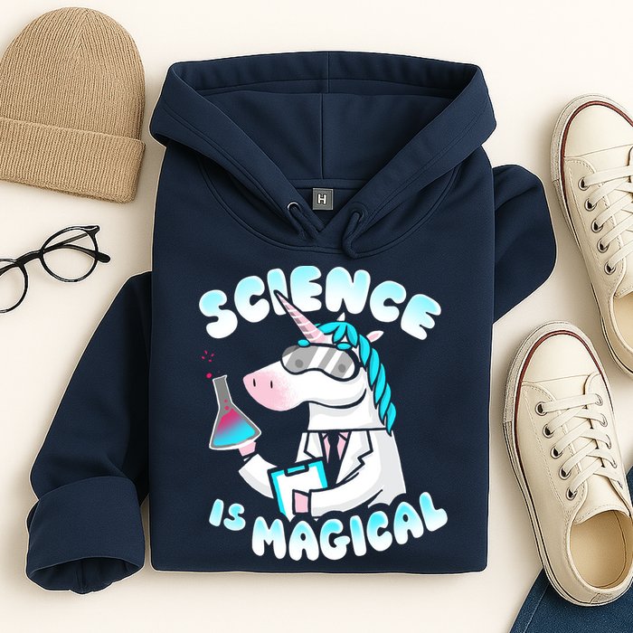 Science Is Magical Lab Unicorn Funny Hoodie