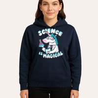 Science Is Magical Lab Unicorn Funny Hoodie