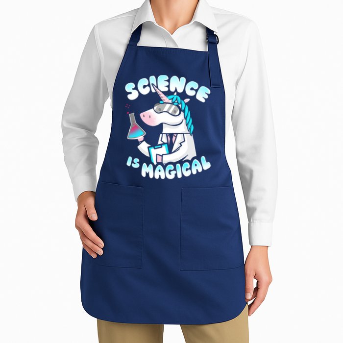 Science Is Magical Lab Unicorn Funny Apron