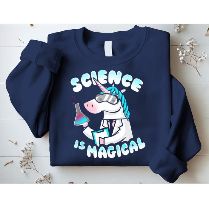 Science Is Magical Lab Unicorn Funny Sweatshirt
