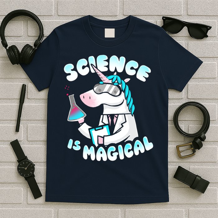 Science Is Magical Lab Unicorn Funny T-Shirt