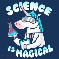 Science Is Magical Lab Unicorn Funny Sustainable Beanie