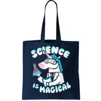 Science Is Magical Lab Unicorn Funny Tote Bag