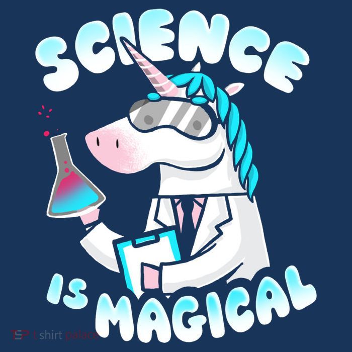 Science Is Magical Lab Unicorn Funny 25L Jumbo Tote