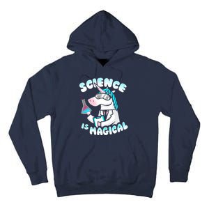 Science Is Magical Lab Unicorn Funny Tall Hoodie