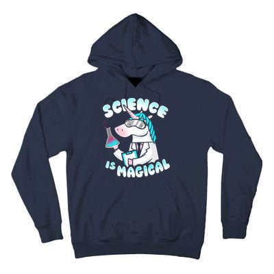 Science Is Magical Lab Unicorn Funny Tall Hoodie