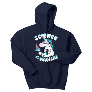 Science Is Magical Lab Unicorn Funny Kids Hoodie