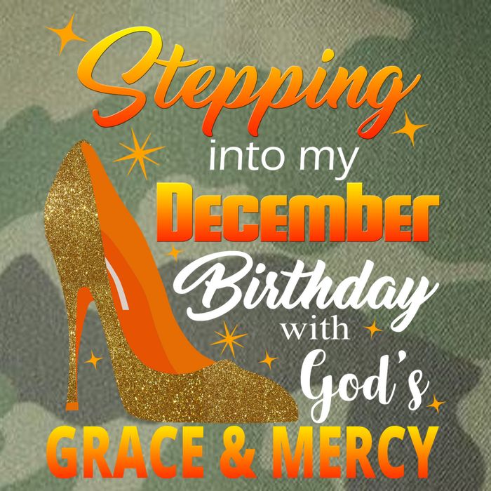 Stepping Into My December Birthday With God's Grace And Mercy Legacy Tie Dye Trucker Hat