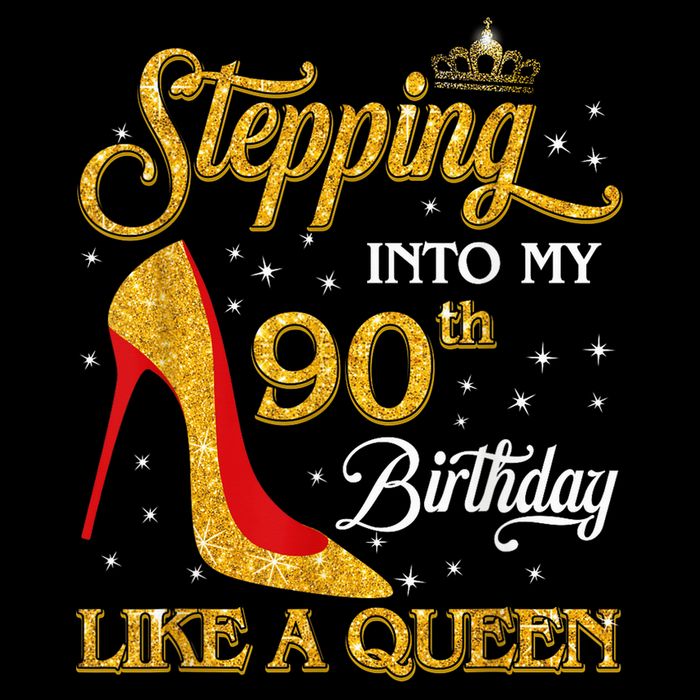 Stepping Into My 90th Birthday Like A Queen Bday Gift Wo City Backpack