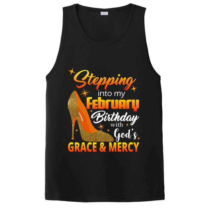 Stepping Into My February Birthday With God's Grace And Mercy PosiCharge Competitor Tank