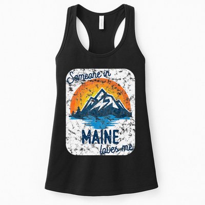Someone In Maine Loves Me Womens Tank Top