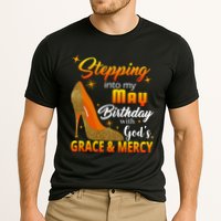 Stepping Into My May Birthday With God's Grace And Mercy Cooling Performance Crew T-Shirt