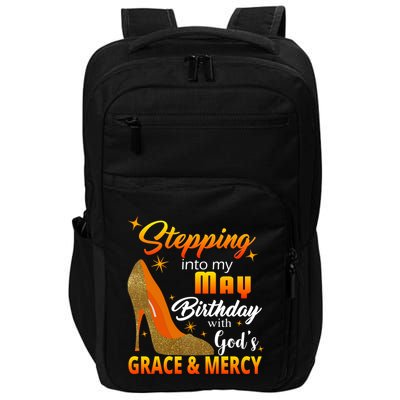 Stepping Into My May Birthday With God's Grace And Mercy Impact Tech Backpack