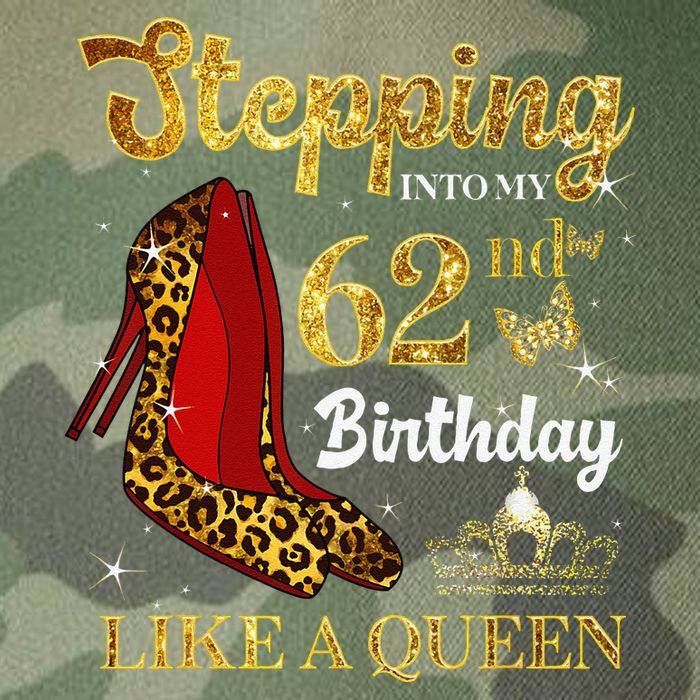 Stepping Into My 62nd Birthday Like A Queen Funny 62 Years Legacy Tie Dye Trucker Hat