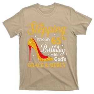 Stepping Into My 65th Birthday Women Funny 65 Year Old T-Shirt