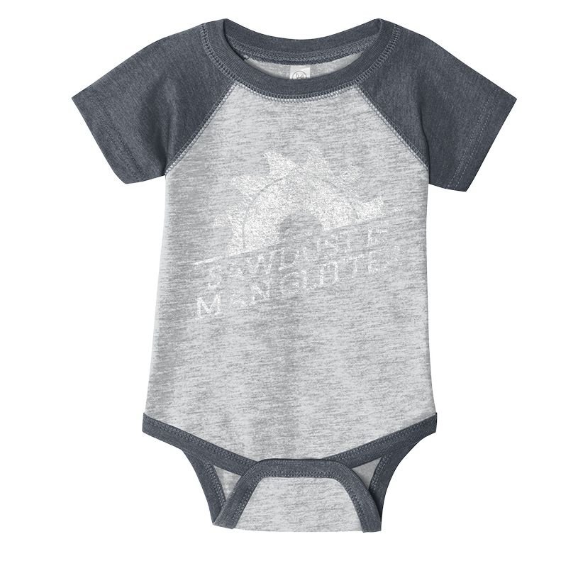 SAWDUST IS MAN GLITTER LUMBERJACK WOOD WORKER CARPENTER Infant Baby Jersey Bodysuit