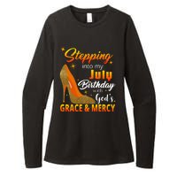 Stepping Into My July Birthday With God's Grace And Mercy Womens CVC Long Sleeve Shirt