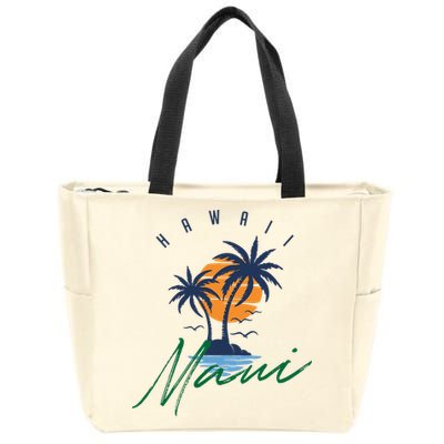 Summer In Maui Hawaii Zip Tote Bag