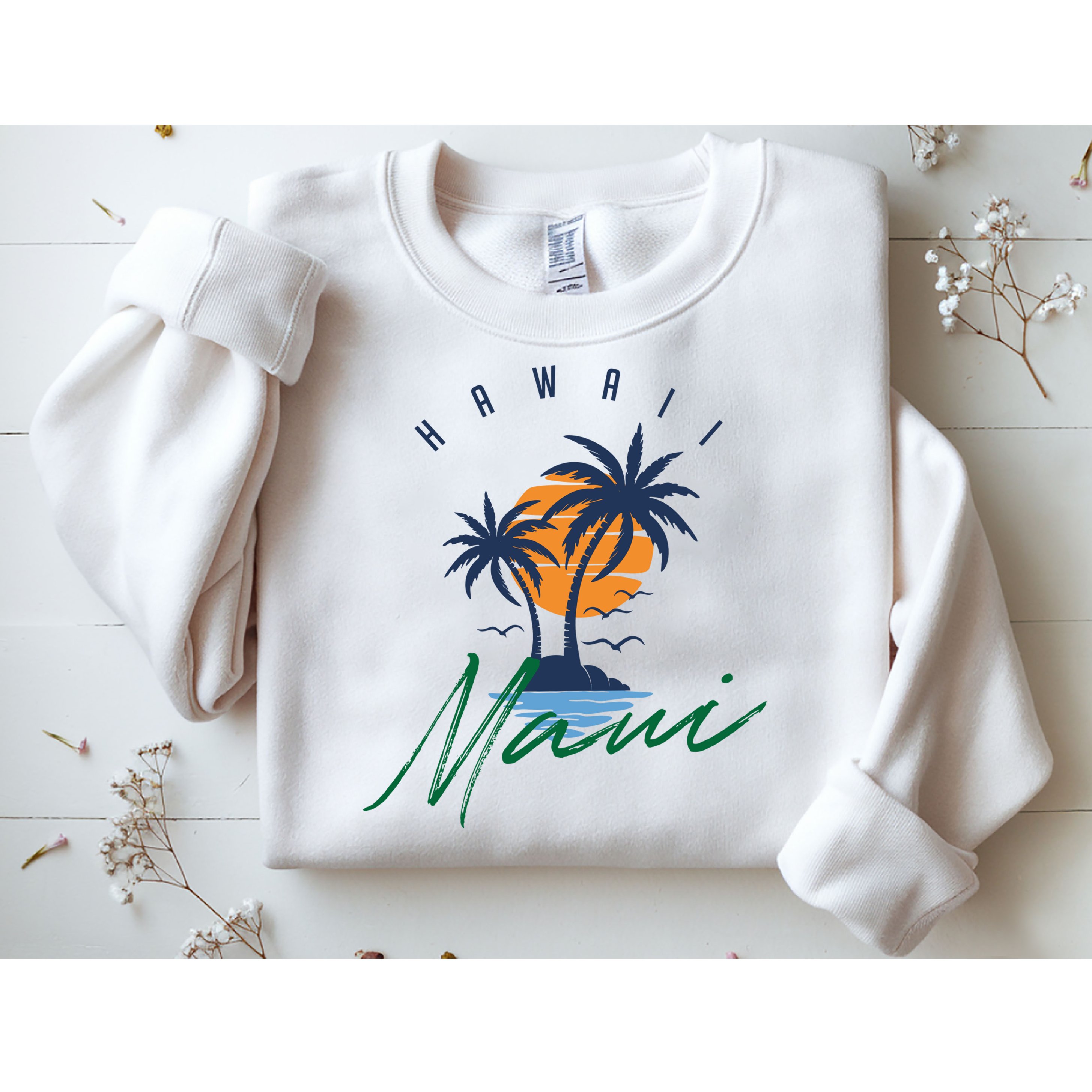Summer In Maui Hawaii Sweatshirt