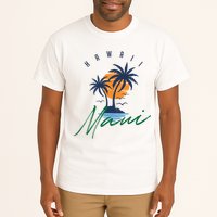 Summer In Maui Hawaii Tall T-Shirt
