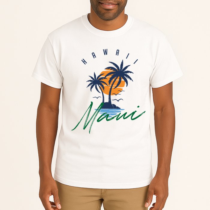 Summer In Maui Hawaii Tall T-Shirt