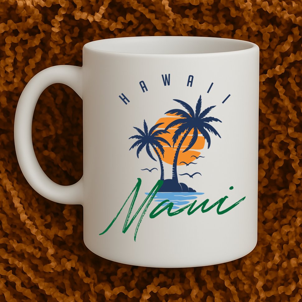 Summer In Maui Hawaii Mug