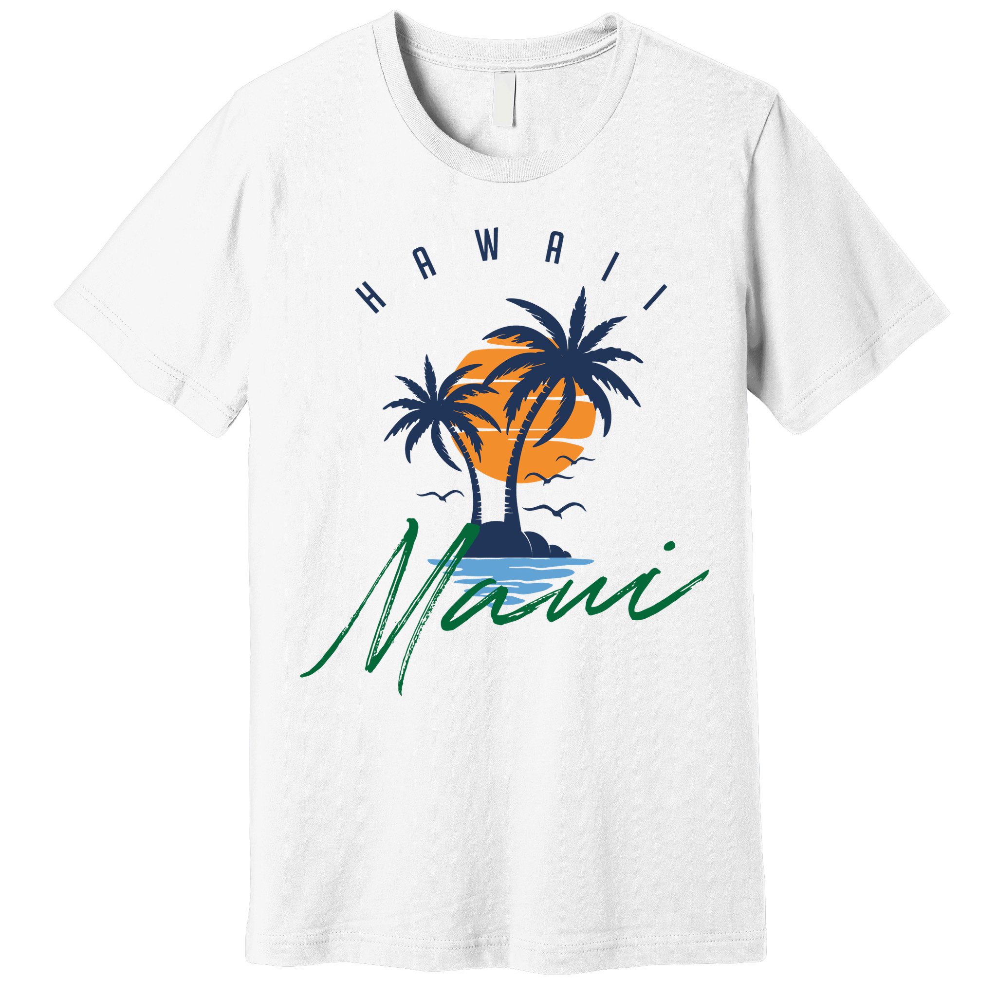 Summer In Maui Hawaii Premium T-Shirt