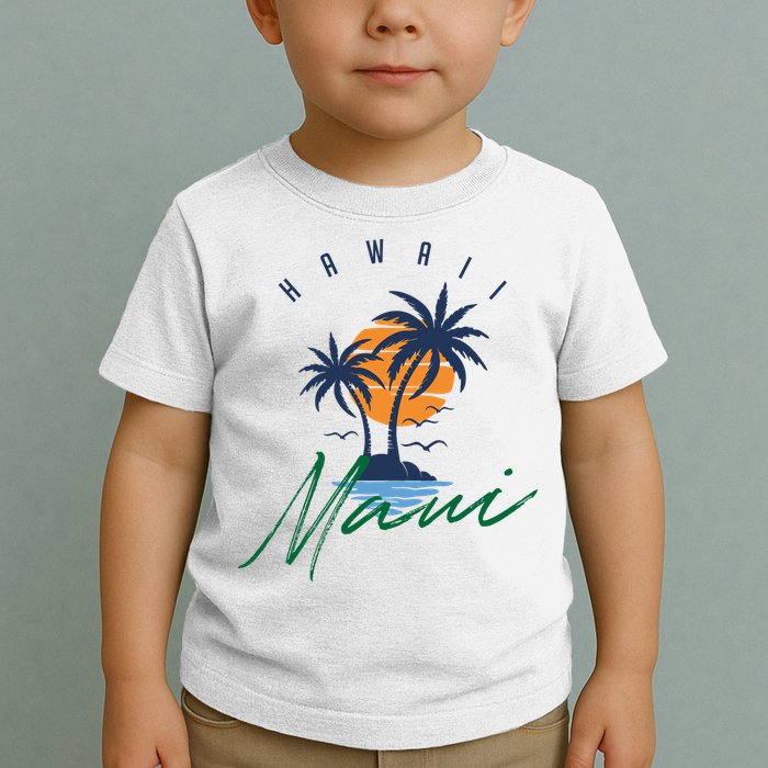 Summer In Maui Hawaii Toddler T-Shirt