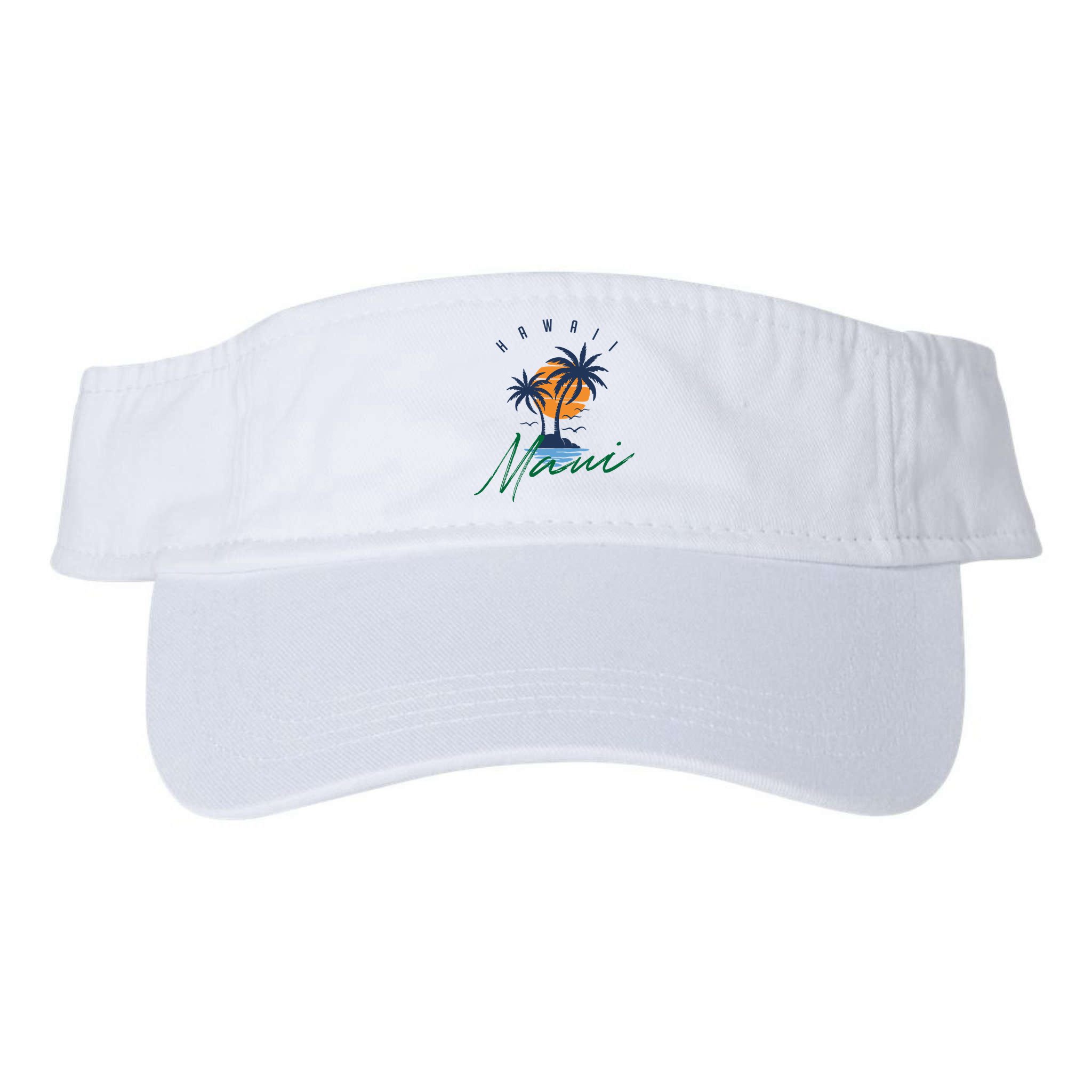 Summer In Maui Hawaii Visor
