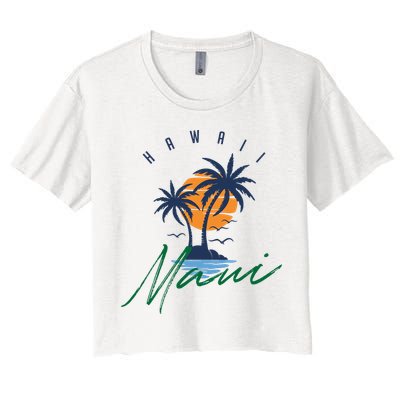 Summer In Maui Hawaii Crop Top