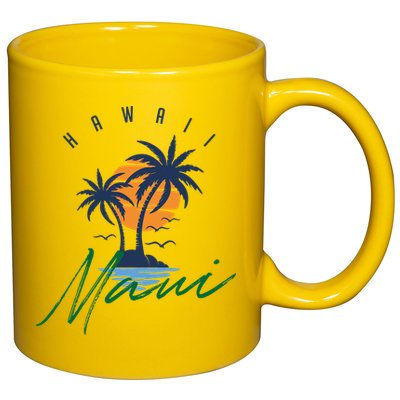 Summer In Maui Hawaii 11oz C Handle Ceramic Mug