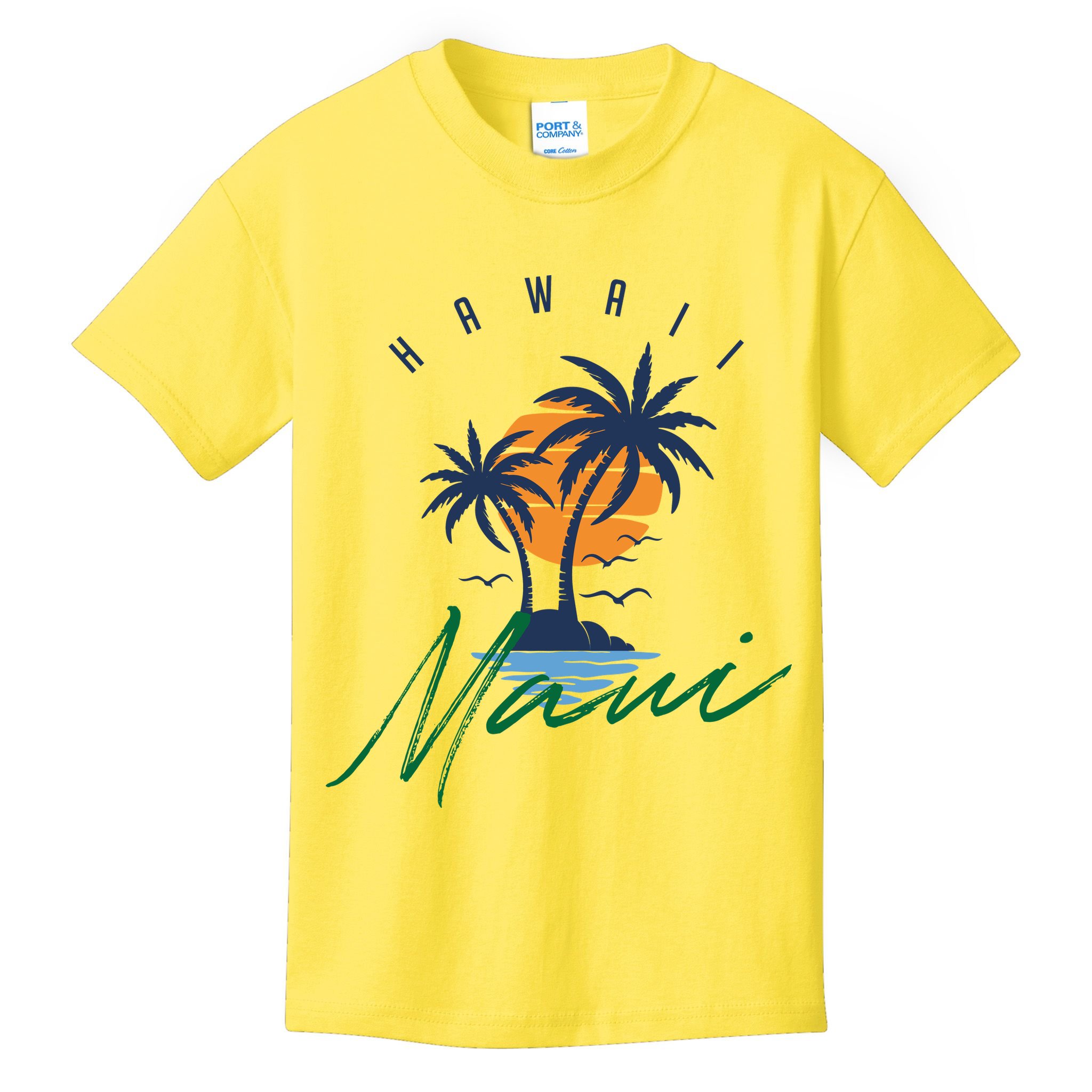 Summer In Maui Hawaii Kids T-Shirt
