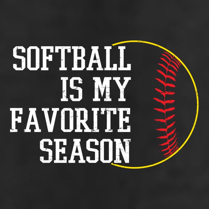 Softball Is My Favorite Season Adult Drive Performance Visor