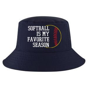 Softball Is My Favorite Season Cool Comfort Performance Bucket Hat