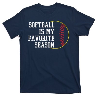 Softball Is My Favorite Season T-Shirt