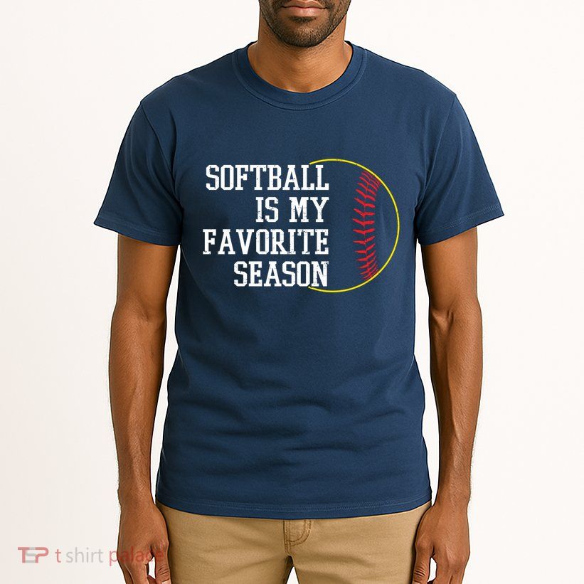 Softball Is My Favorite Season Tall T-Shirt