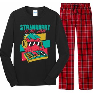 Strawberry Is My Jam Long Sleeve Pajama Set