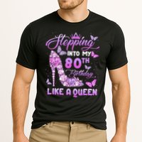 Stepping Into My 80th Birthday Diamond Crown Performance Shirt