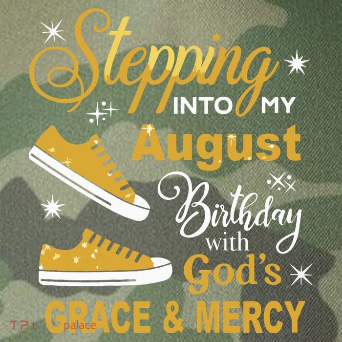 Stepping Into My August Birthday With Gods Grace And Mercy Legacy Tie Dye Trucker Hat