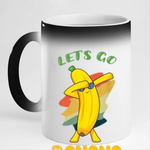 Summer In My Banana Era Funny Banana Lover Fruit 11oz Black Color Changing Mug