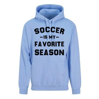 Soccer Is My Favorite Season Unisex Surf Hoodie