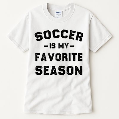 Soccer Is My Favorite Season Tall T-Shirt